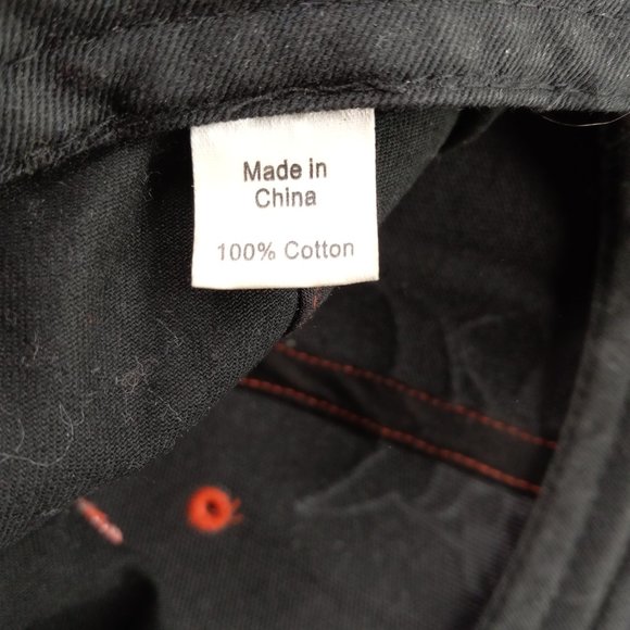 Bobcat Liquid Metal Black Orange Hat Baseball Cap 250296 - Picture 12 of 13